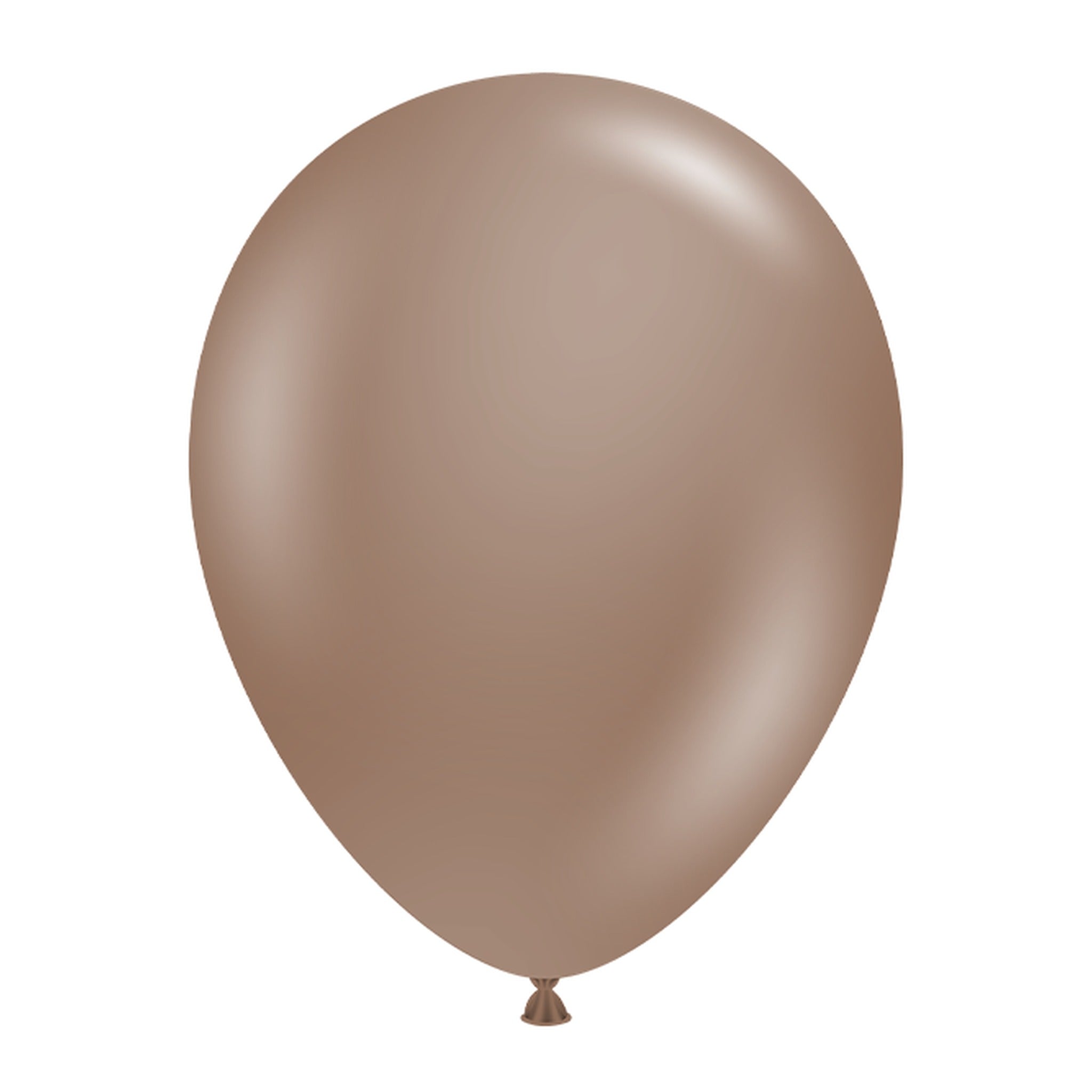 Tuftex Cocoa 100ct Latex Balloon 11"